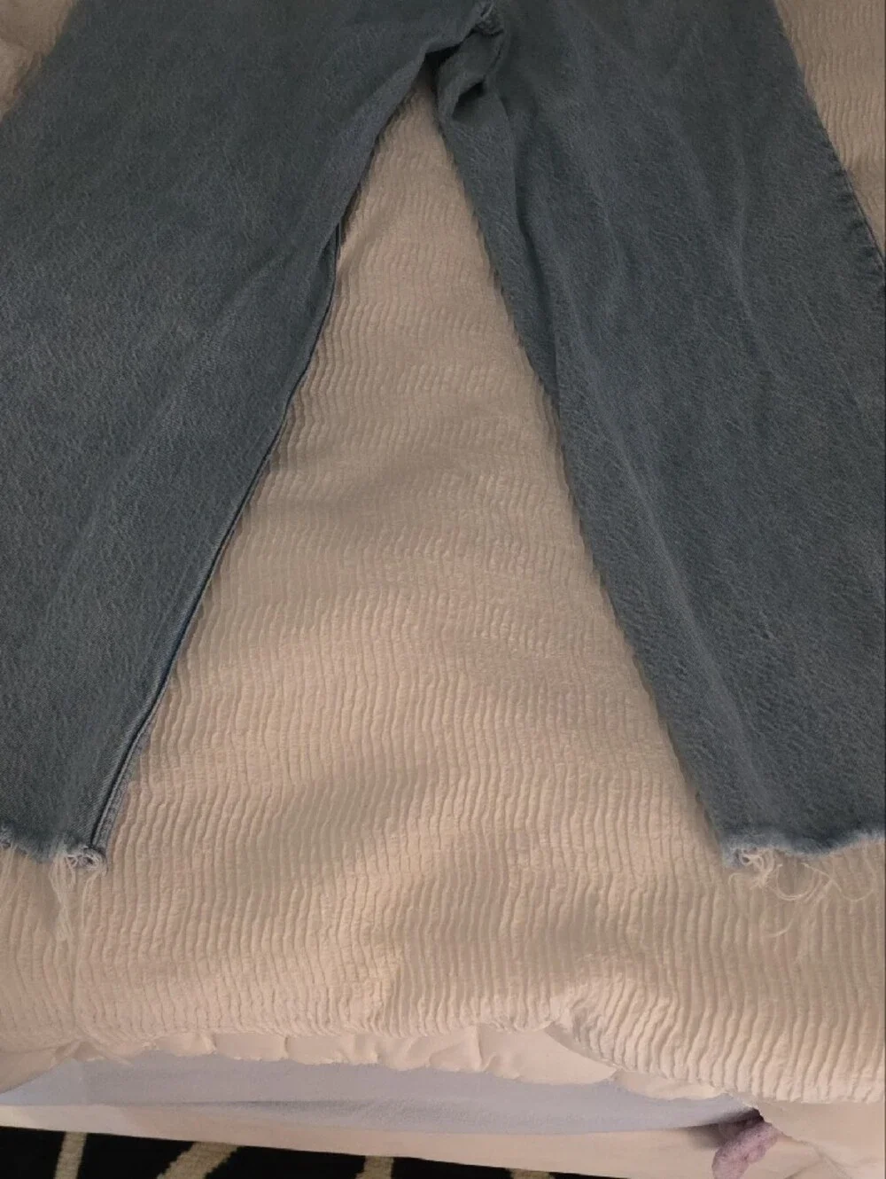 Abercrombie & Fitch Men's Light Wash Straight Jeans